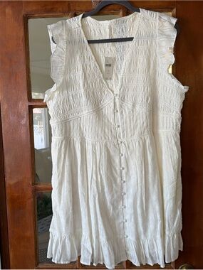 flowy dresses PRETTYGARDEN Women's Tulle Midi Dress Sleeveless Smocked Ruffle Mesh F